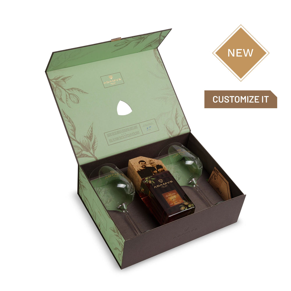 Adamus Organic Dry Gin Signature Edition 2023 70cl Gift Box Personnalisé