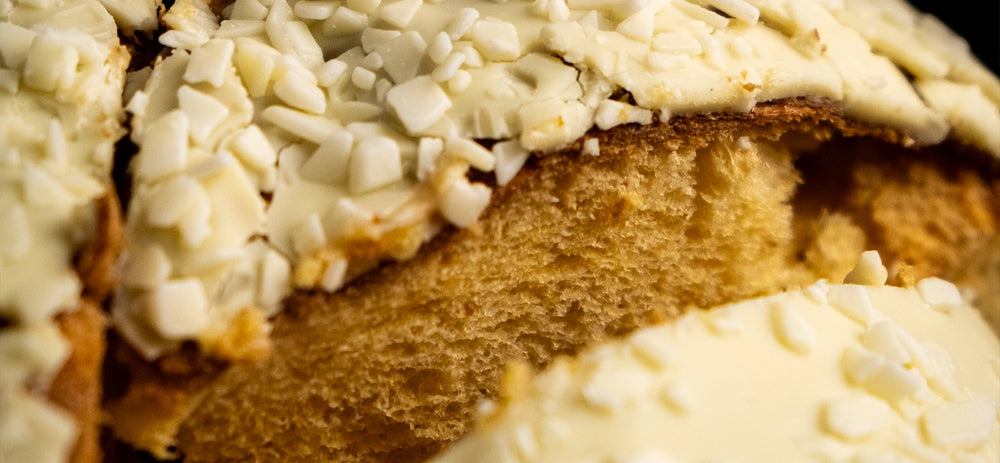 Panettone com creme de Adamus Organic Dry Gin