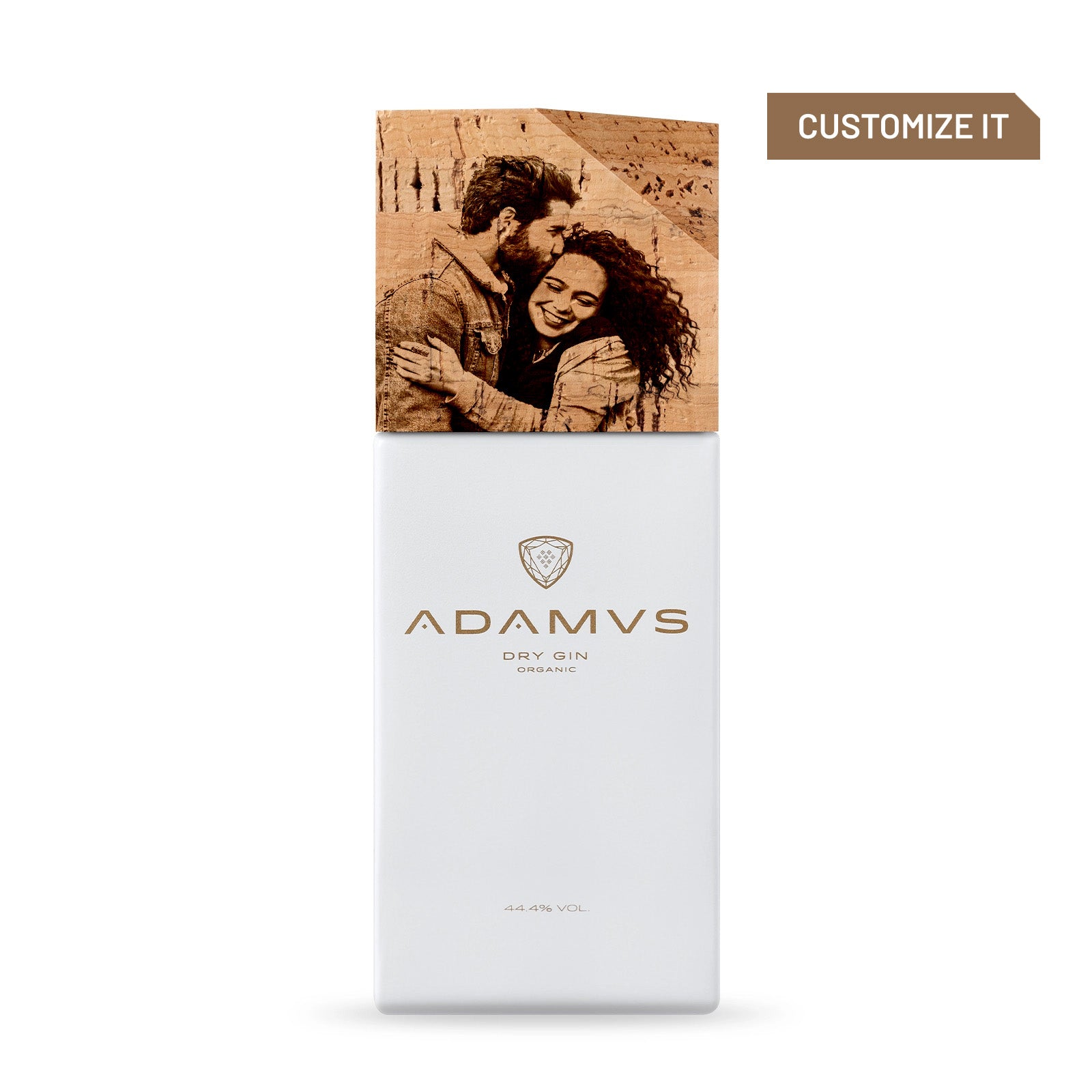 Adamus Organic Dry Gin Personalizzato 70cl (Tappo in Sughero)