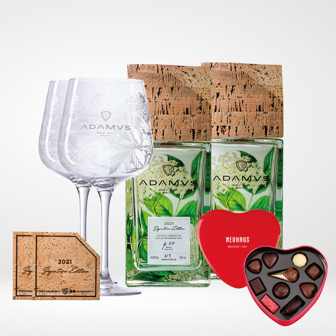 Adamus Pack of Signature Edition 2021 & Neuhaus Heart Box Chocolates